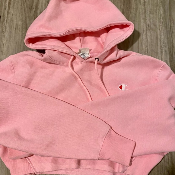 CHAMPION Cropped Hoodie - Picture 1 of 1
